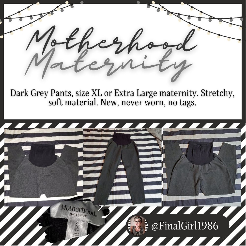 Maternity Pants Grey